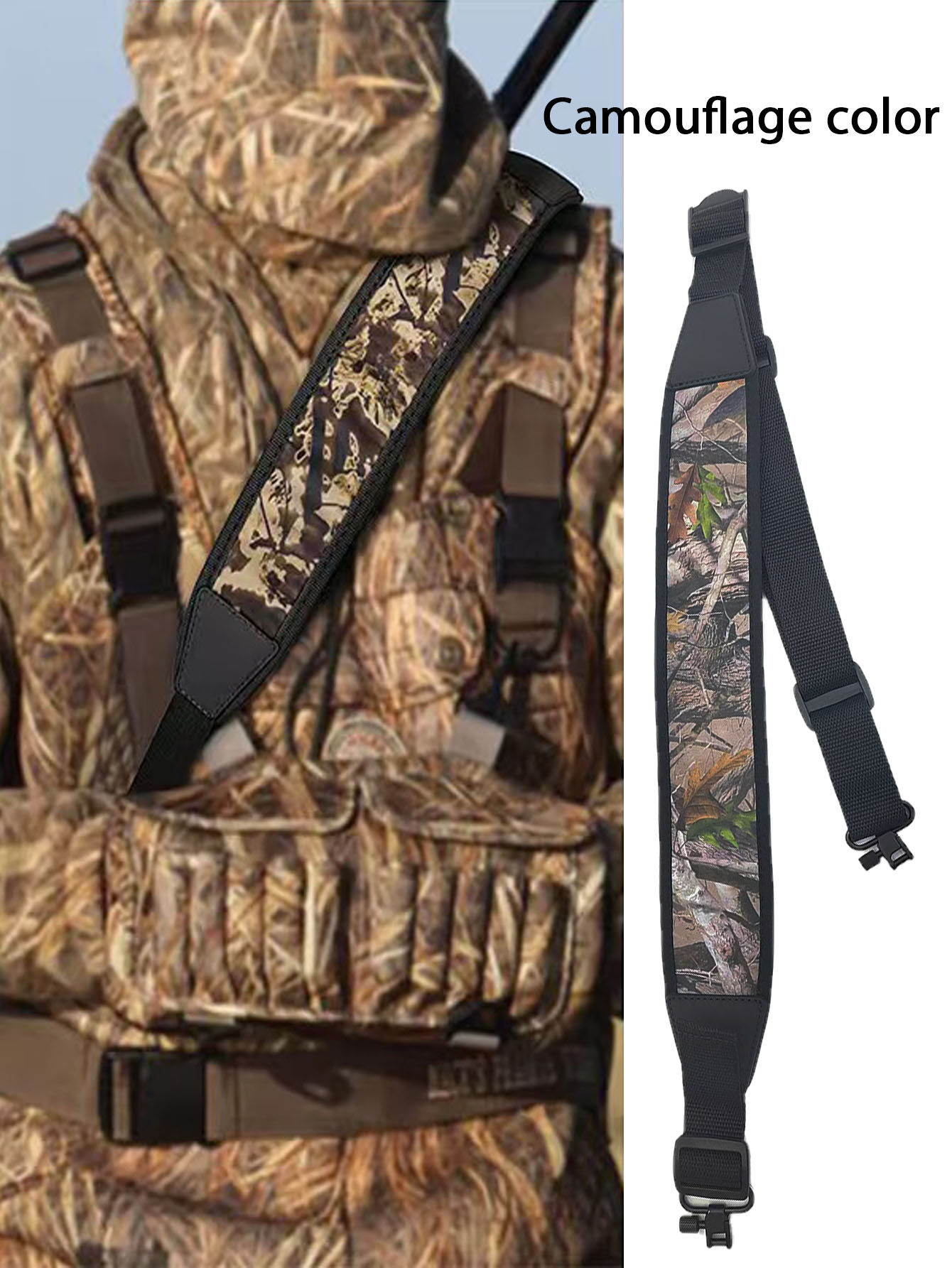 Hunting & Outdoor As - 사냥용 어깨끈 다기능 야외 전술 벨트
