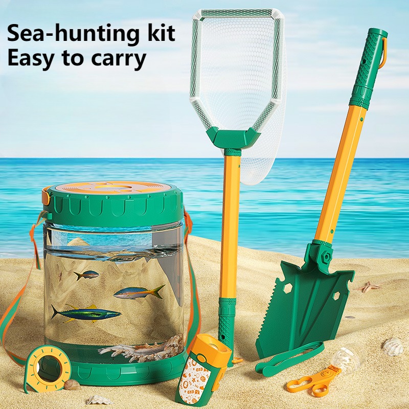 Outdoor Hunting Toys - 바다 잡기 장난감 세트, 해변 놀이