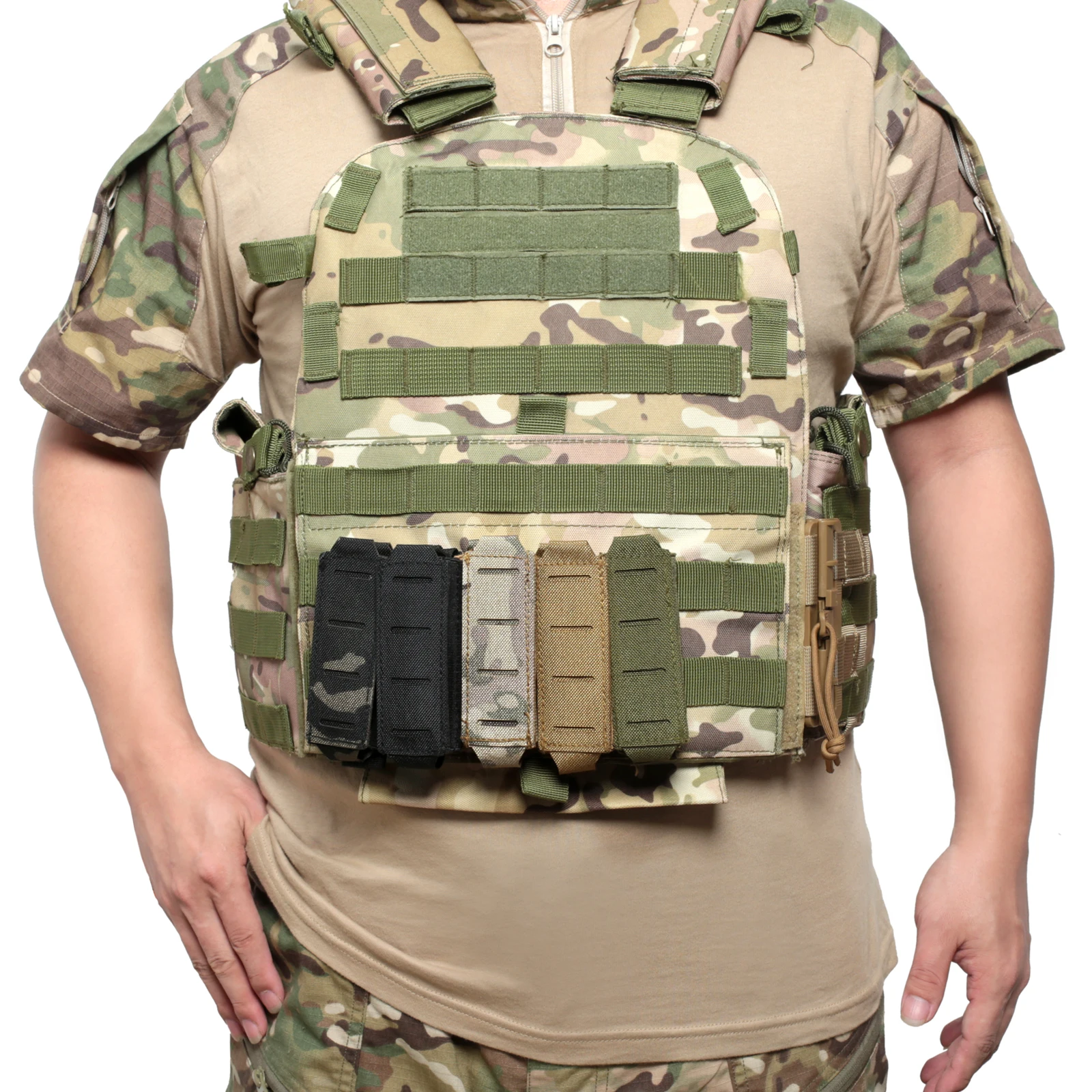 Molle 9mm 매거진 파우치 싱글 매거진 홀스터 야 - Outdoor Hunting Magazines 리뷰 및 가격