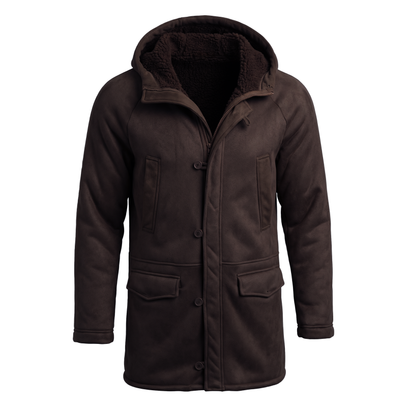 새로운 남성용 인조 퍼 안감 후드 겨울 재킷 |   방 - Men'S Outdoor Hunting Jacket 리뷰 및 가격