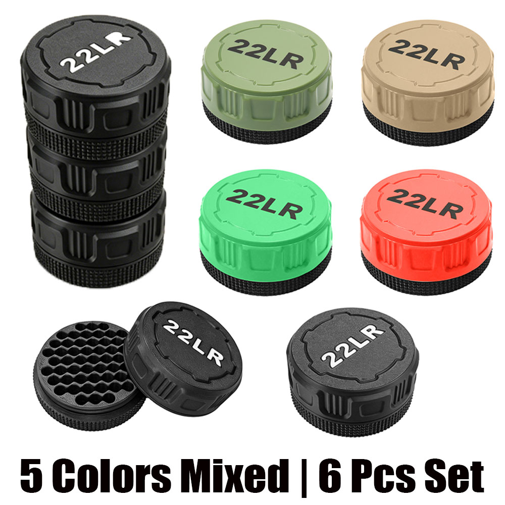 6Pcs 탄약 보관 상자 .22LR 55발 탄약 케이스 - Hunting & Outdoor As 리뷰 및 가격
