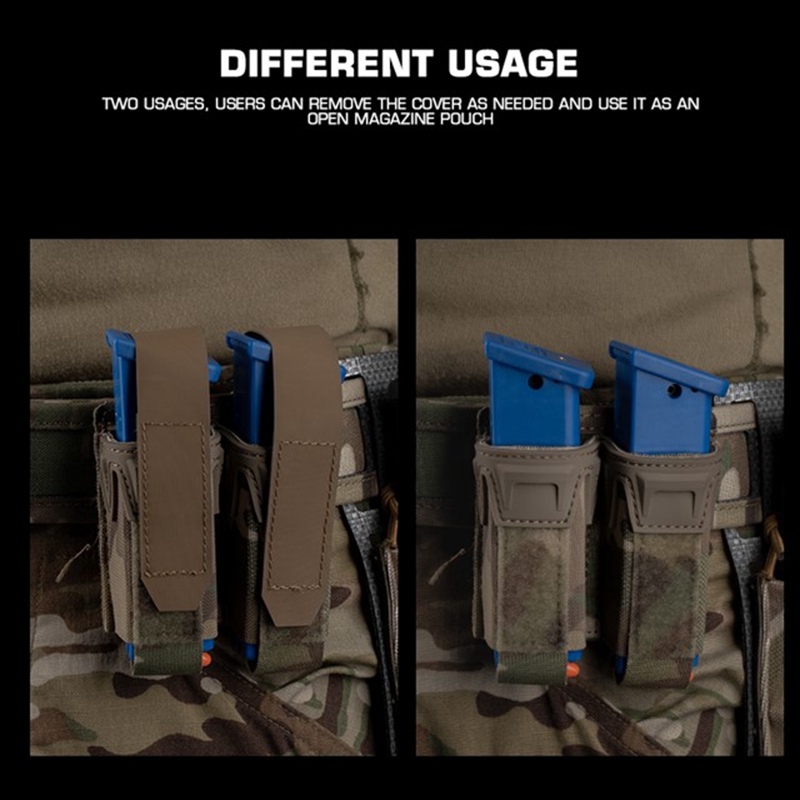 K 타입 더블 탄창 파우치, 전술. 45 싱글 매그 백 - Outdoor Hunting Magazines 리뷰 및 가격