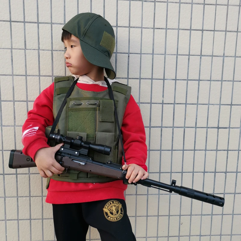 야외 Airsoft 전술 어린이 조끼 유니폼 육군 군사 - Hunting Outdoor Boys 리뷰 및 가격