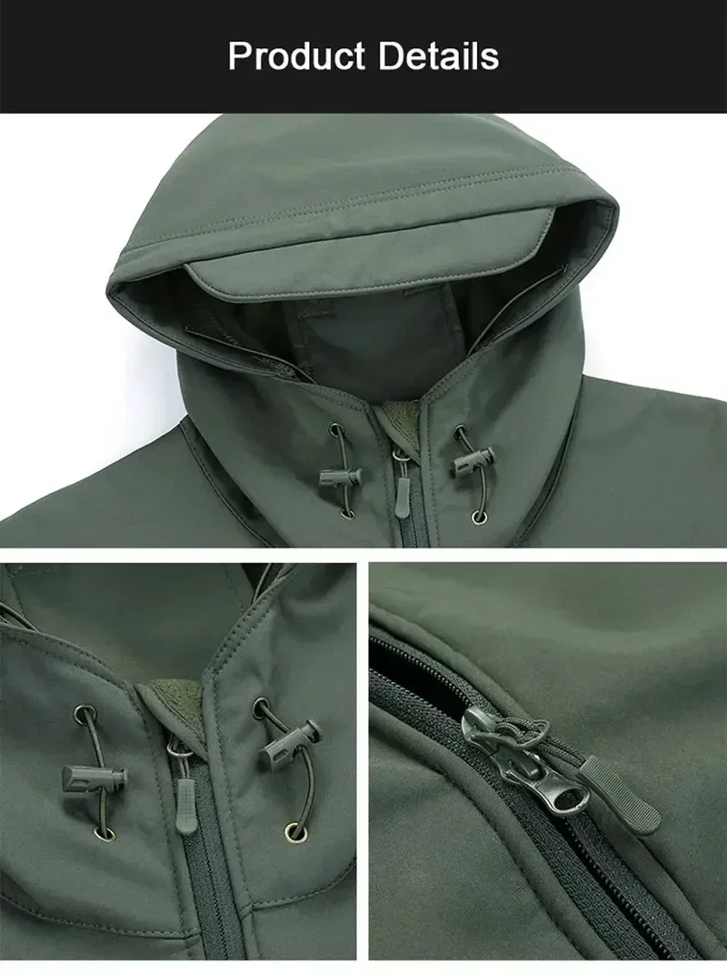 5XL 6XL CP 위장 소프트 쉘 어썰트, 야외 스포 - Men'S Outdoor Hunting Jacket 리뷰 및 가격