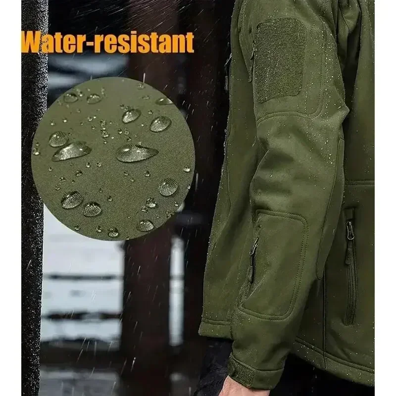 5XL 6XL CP 위장 소프트 쉘 어썰트, 야외 스포 - Men'S Outdoor Hunting Jacket 리뷰 및 가격